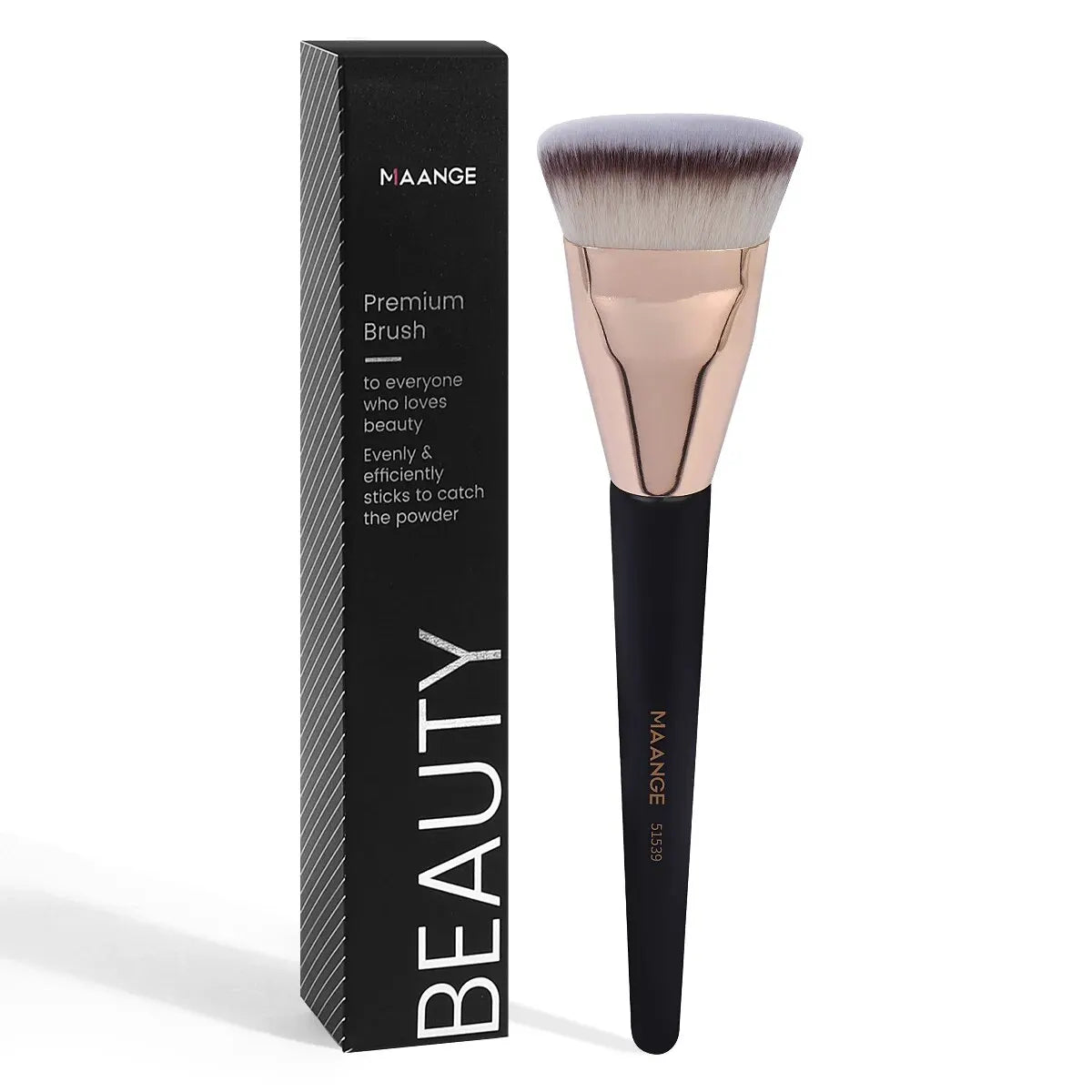 Pennello MAANGE Flat Round Foundation Brush