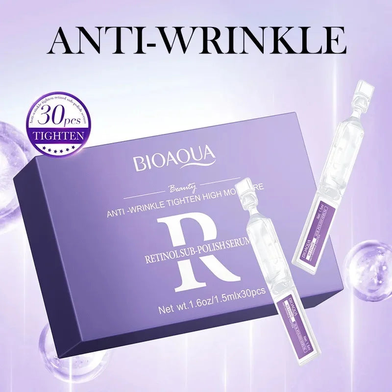 Siero BIOAQUA con Retinolo, Vitamina C e Acido Ialuronico