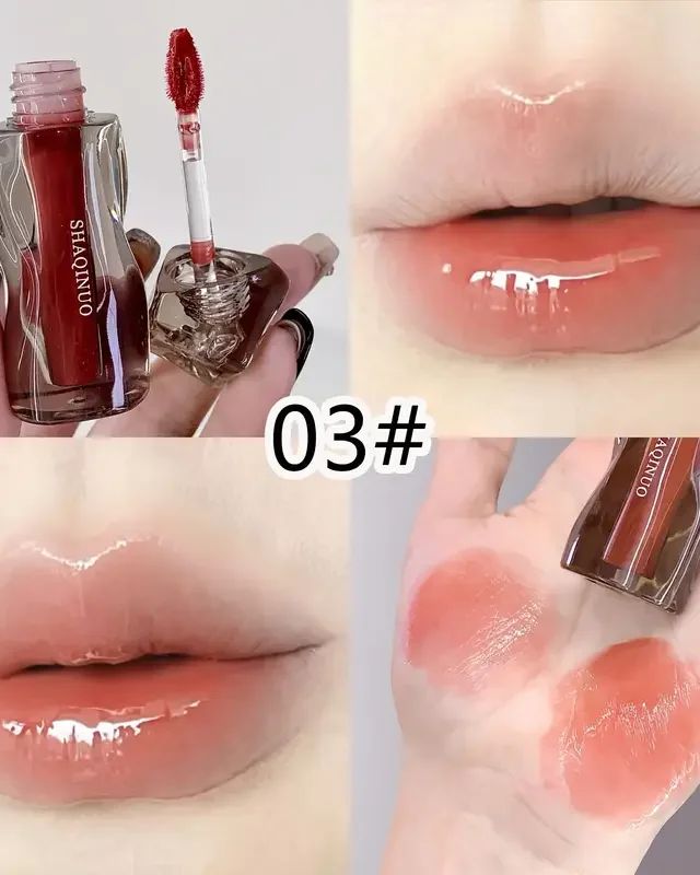 SHAQINUO Lip Gloss – Effetto Specchio Fruttato