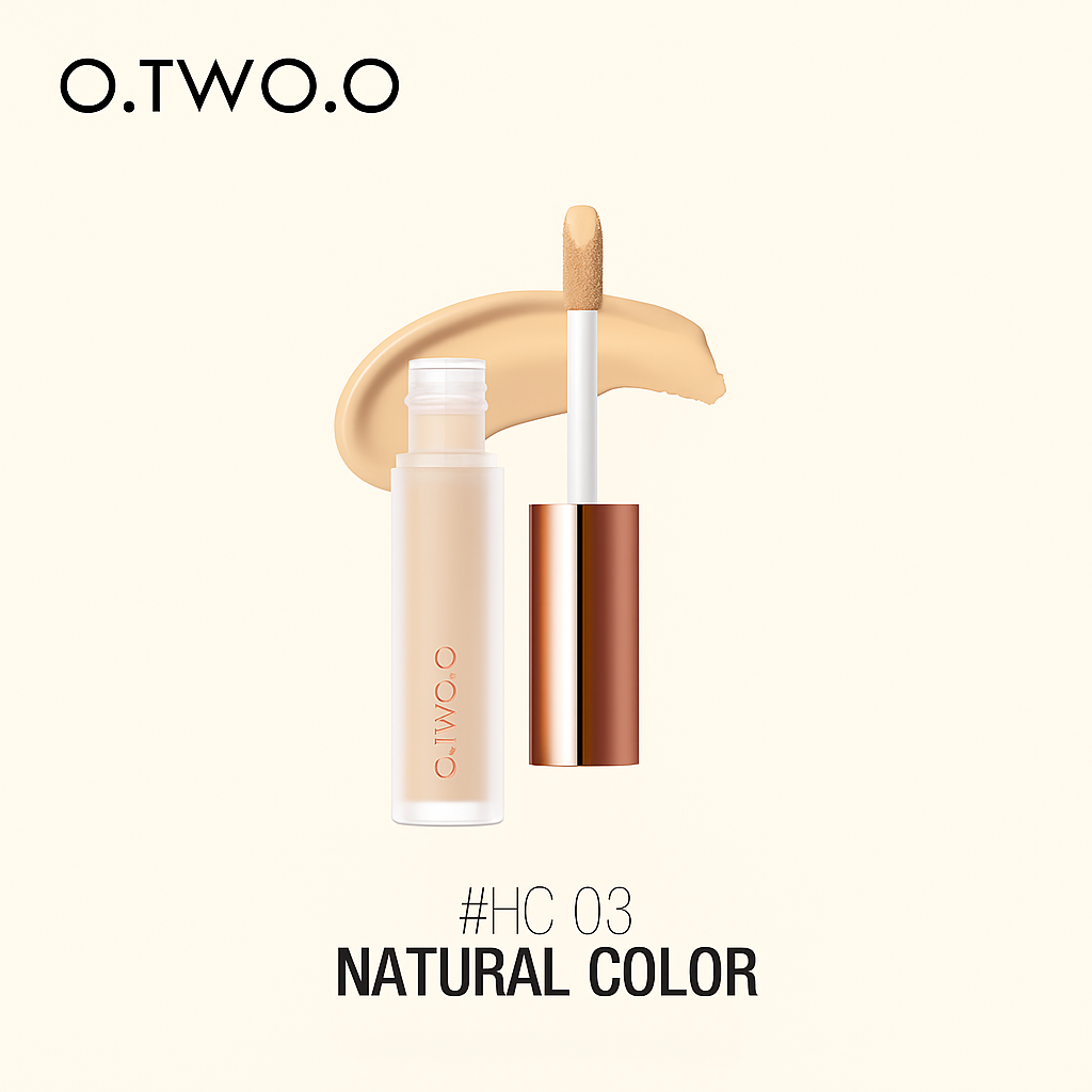 O.TWO.O Liquid Concealer Cream Waterproof Full Coverage Concealer