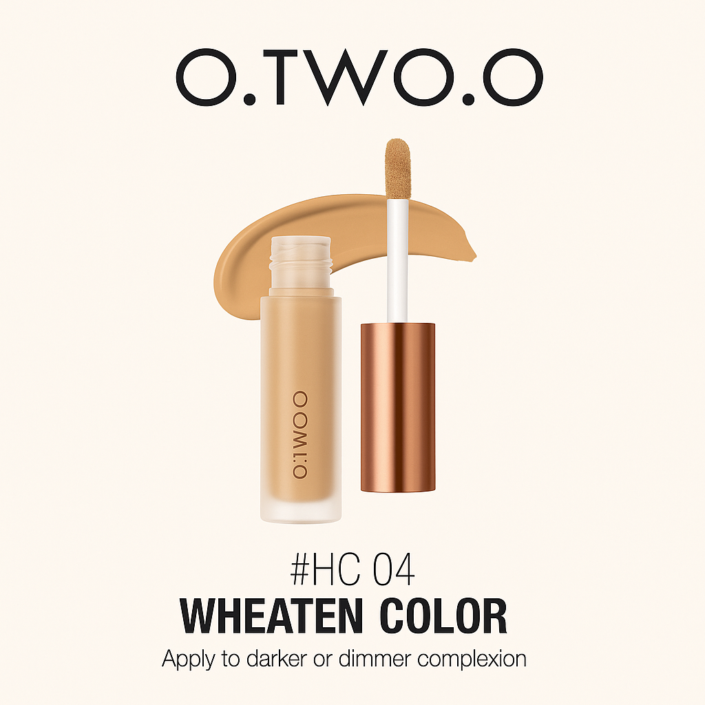 O.TWO.O Liquid Concealer Cream Waterproof Full Coverage Concealer