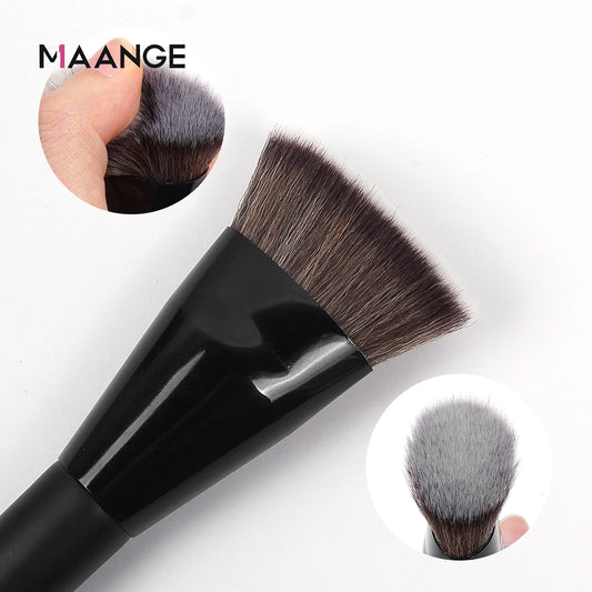 Pennello MAANGE Flat Round Foundation Brush