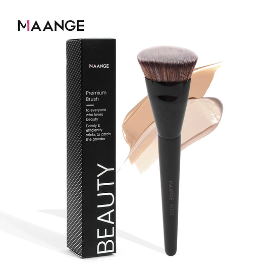 Pennello MAANGE Flat Round Foundation Brush