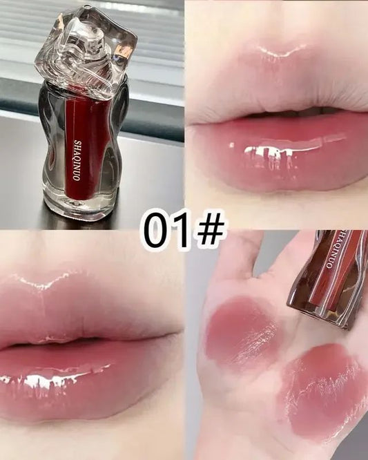SHAQINUO Lip Gloss – Effetto Specchio Fruttato