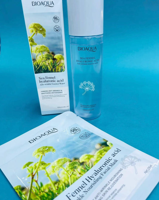 BIOAQUA Tonico-Essenza con Finocchio Marino e Acido Ialuronico